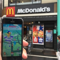 「ポケモン GO」使って、マクドナルドに行ってみた！ 画像