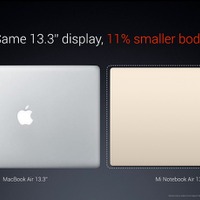 MacBook Airを意識？Xiaomi、薄型ノートPC「Mi Notebook Air」発表……12.5インチで約54,000円