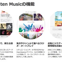楽天、定額制音楽配信サービス参入！月額500円から「Rakuten Music」をスタート 画像