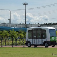 【現地レポ】DeNAが無人バスを商業施設で実証実験……今後は大学での活用も 画像