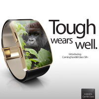 Apple Watch 2に採用？ ウェアラブル端末向け高強度ガラス「Gorilla Glass SR+」発表 画像
