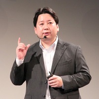 記者説明会に登壇したLINE 取締役 CSMOの舛田淳氏