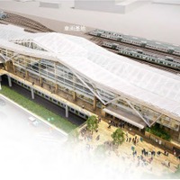 2020年暫定開業！品川新駅のイメージが公開に 画像