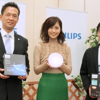 フィリップス ライティング ジャパン合同会社は6日、スマートフォンで明かりをカスタマイズできる「Philips Hue」シリーズの新製品発表会を開催した