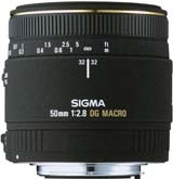 　シグマは、ペンタックス用デジタル対応標準マクロレンズ「MACRO 50mm F2.8 EX DG」の発売日を10月1日に決定した。