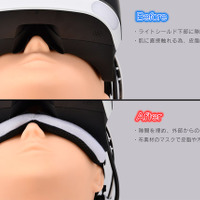「PSVR用 VRクッションマスク」12月に登場、本体を皮脂・汗から守るほか遮光効果も期待できる仕上がりに