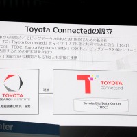 ビッグデータの集約と活用を図るためにMicrosoft社と共同で今年1月、北米に新会社「Toyota Connected」を設立した