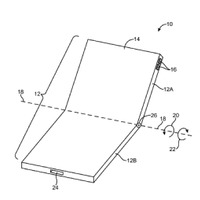 iPhone 8で採用？Appleが折りたたみスマホに関する新特許取得 画像