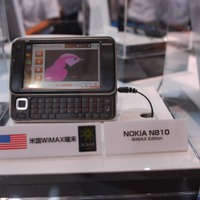 ノキアの「N810」。無線LANモジュール内蔵のモデルはすでに販売されているが、WiMAX内蔵は米国にて9月に発売する予定