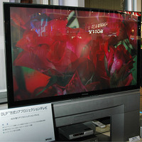 HD2+チップ搭載の62V型リアプロTV