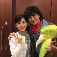 「べっぴんさん」主演・芳根京子、共演の上地雄輔とのツーショット「心強かった。。」 画像