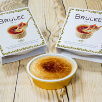 クレーム・ブリュレがアイスに！スプーンで割って食べる「BRULEE」登場 画像