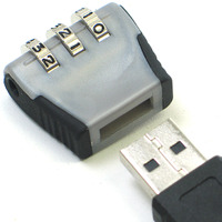 USBダイヤル錠