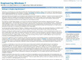 MSDNに次期WindowsOS「Windows 7」のブログ「Engineering Windows 7」が登場！ 画像