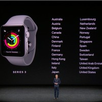 Apple、LTE通信も可能な「Apple Watch Series 3」を発表！