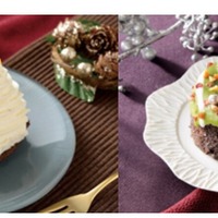 ローソンからクリスマスモチーフを表現したケーキが2種類新登場