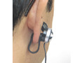 サンコー、磁石で耳たぶを挟む装着方法のイヤホン——実売1,980円 画像