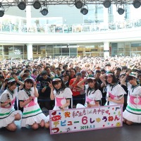 エビ中、メジャーデビュー6周年記念フリーイベントを大阪で開催