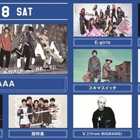 AAA、E-girlsら出演の「a-nation 2018 supported by dTV & dTVチャンネル」をdTVが独占生配信 画像