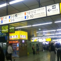 新宿駅で歩きスマホしている奴！　前見て歩け前！　って俺じゃなくてクリス・ペプラーが言ってた（ごめん、そこまでキツく言ってない）