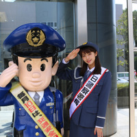 『non-no』専属モデル・鈴木優華の警察署長姿に「可愛い」「似合ってる」の声