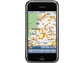 現在地周辺のFONスポットの検索に対応したiPhoneアプリ版「FON Maps」 画像