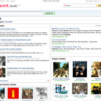 Yahoo! Glueの検索結果画面