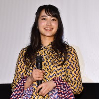 “日本一かわいい女子高生”福田愛依、舞台挨拶でドキドキ体験「初めてなので緊張します」 画像