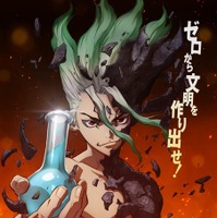 TVアニメ『Dr．STONE』ティザービジュアル（C）米スタジオ・Boichi／集英社・Dr.STONE製作委員会