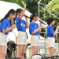 STU48発のガールズバンド「青い向日葵」、TIF2019の野外会場でパフォーマンス「この光景がすごいな」 画像