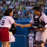 羽田美智子、人生2度目の始球式！「高校球児の気持ちがわかりました」