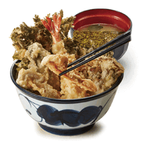 天丼てんや、秋の味覚堪能できる「松茸と牡蠣の天丼」季節限定発売 画像