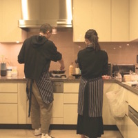 井口綾子、バッドナイス常田との“同棲”2日目に突入！夕食を一緒に作ることに 画像