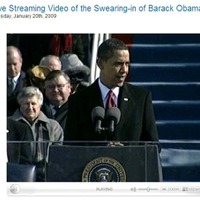 演説を行うオバマ大統領