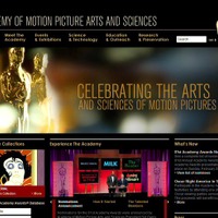 米映画芸術科学アカデミーの公式ページ