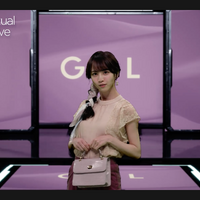 佐藤楓（C)Tokyo Virtual Runway Live by GirlsAward　（C)AbemaTV, Inc.