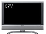 シャープ、新デザインの37V/32V型デジタルハイビジョン液晶テレビ「AQUOS」 画像