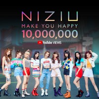 NiziU初のミュージックビデオが、いきなり1000万開再生突破 画像