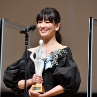 水川あさみ、最優秀女優賞に感動も濱田岳から“超恐妻ぶり”を暴露される 画像