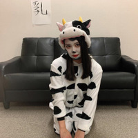 NMB48・白間美瑠、牛の仮装姿で新年の挨拶 画像