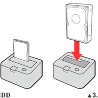 HDD取り付け方法