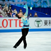 羽生結弦 (Photo by Koki Nagahama - International Skating Union/International Skating Union via Getty Images)
