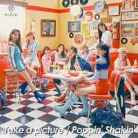 NiziU 2ndシングル『Take a picture／Poppin’ Shakin’』初回生産限定盤Bジャケット写真
