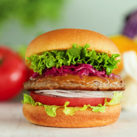 フレッシュネスバーガー、たっぷり野菜＆肉の旨味が味わえる「ガーデンサラダバーガー」発売