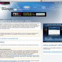 「Silverlight 3」ベータ版公開サイト
