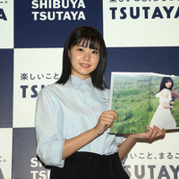 STU48・瀧野由美子、1st写真集発売で1日店長体験！POP書きにもトライ 画像