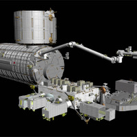 国際宇宙ステーション「きぼう」イメージ図