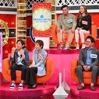 （前列左から）織田信成、茉由さん夫妻、小椋勇輝さん、琴美さん夫（後列左から）矢延顕吉さん、夏希さん夫妻（C）MBS
