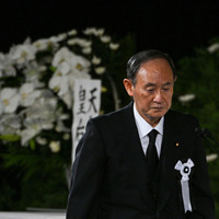 菅義偉前総理(Photo by Philip Fong, - Pool/Getty Images)