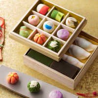 宇治茶餡を使った、9種類の上生菓子が楽しめる「京菓子おせち」予約受付中 画像